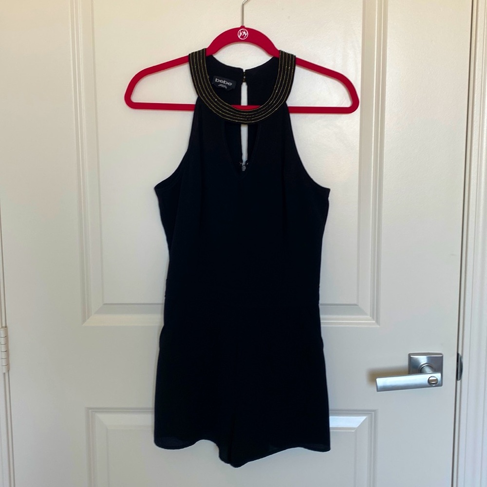 Bebe black onesie